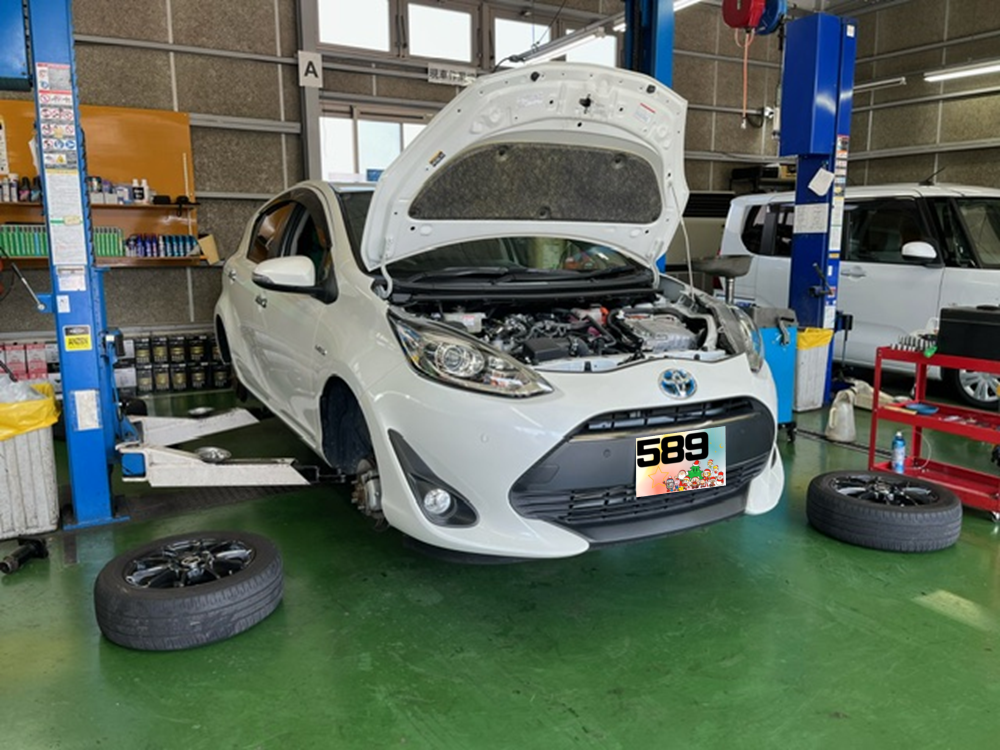 アクア 令和1年式～🚗車検事例🚗～